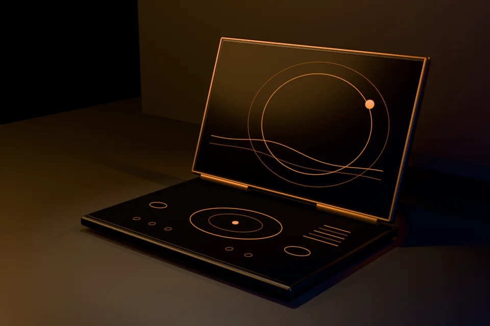 Render concettuale del dispositivo LEOS aperto